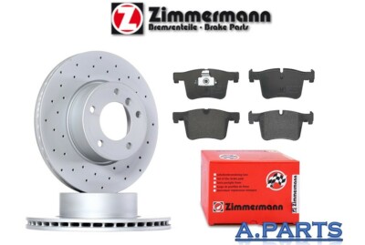 Zimmermann Brake Set Fully Drilled 328mm Front BMW X3 X4 F25 F26 Sport
