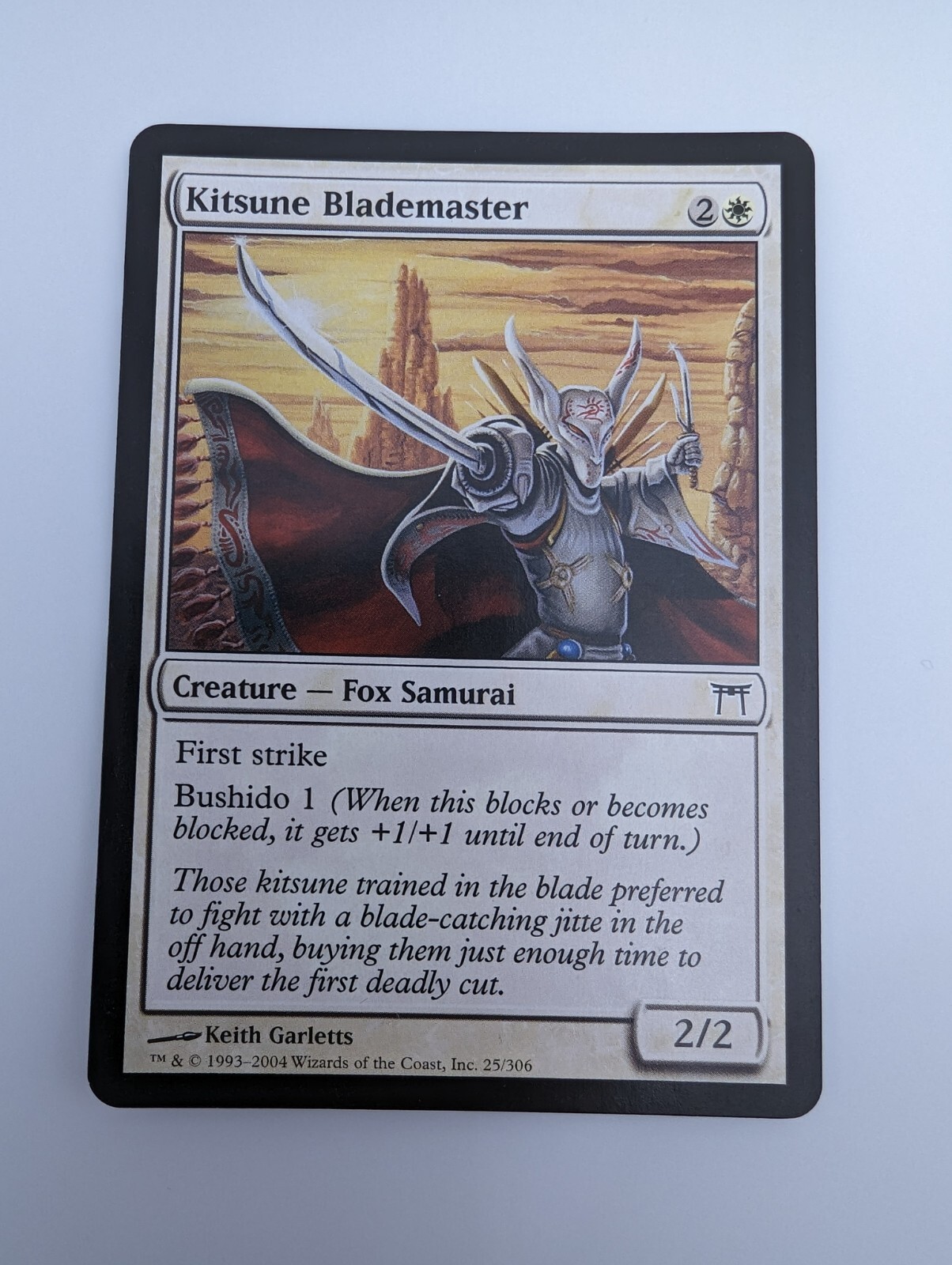 Magic the Gathering KITSUNE BLADEMASTER Champions of Kamigawa MTG eBay