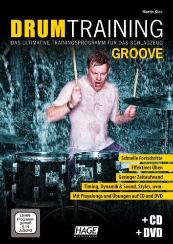 Drum Training Groove + CD + DVD, Martin Klee - Afbeelding 1 van 9