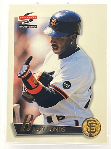 1995 Score Summit Card #9 Barry Bonds San Francisco Giants PSA NEAR MINT 8 - Picture 12 of 16