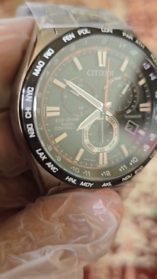 Citizen Super Titanium CB5946-82X Controlled Green Dial Sapphire