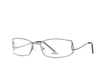 Fendi Eyeglasses Women's F903 035 Gunmetal 51mm Clear Demo Lens NEW