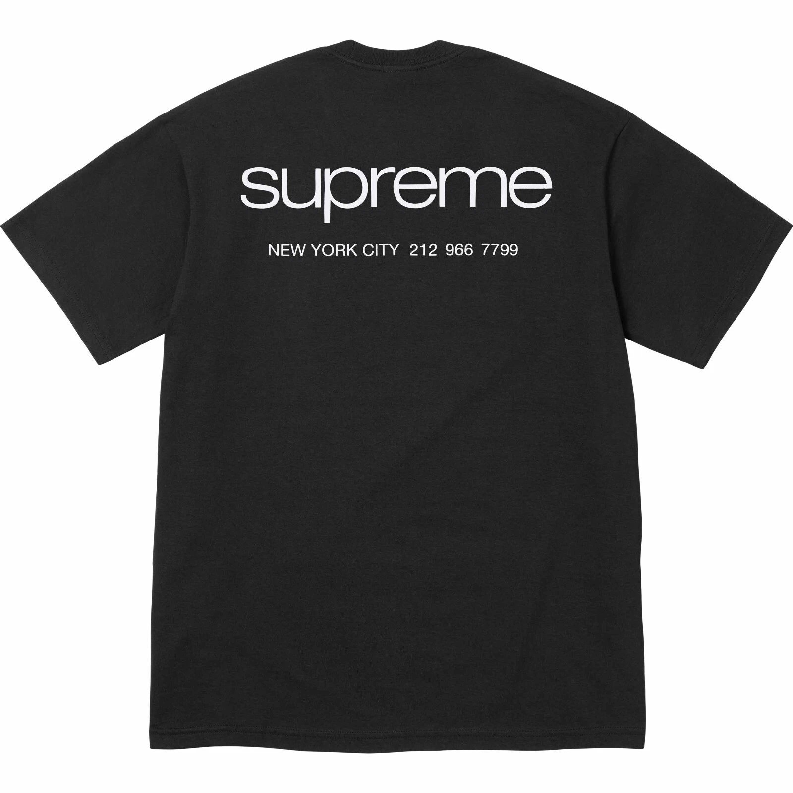 Tee shirt Supreme NYC New York City neuf   Noir   XLarge   FW23