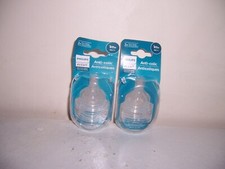4 nipples avent anti colic 1M baby bottle nipples