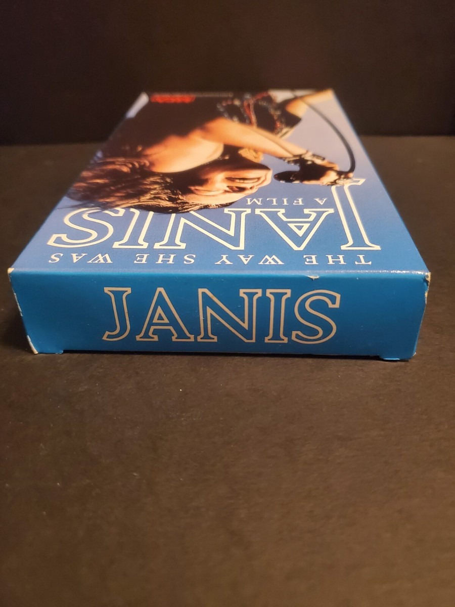 THE WAY SHE WAS JANIS A FILM VHSビデオ 【公式通販】