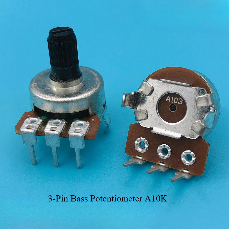Audio Volume Potentiometer Switch Speakers Bass Control A103
