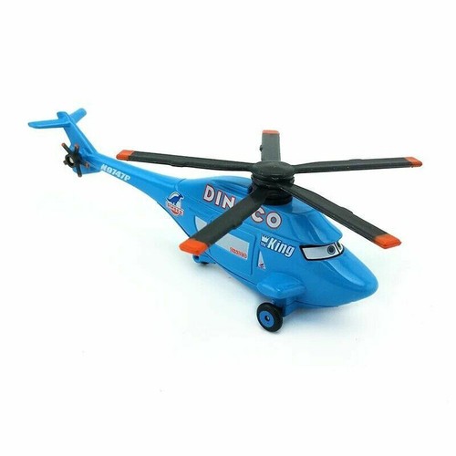 Paquete de 3 coches Disney Pixar Dinoco helicóptero King Mack 1:55 diecast coche de juguete suelto - Imagen 11 de 12