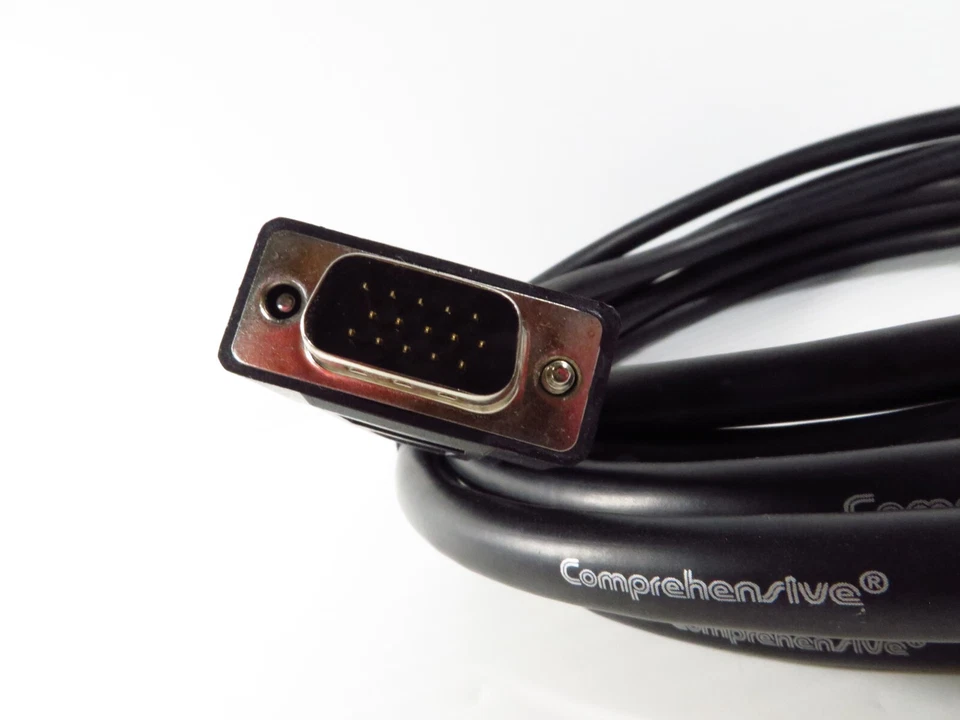 Comprehensive 16' VGA-UXGA Multimedia HD 15-Pin Male-Male Cables - Image 3 of 4