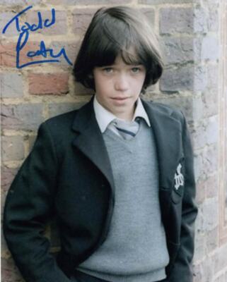 TODD CARTY - Tucker Jenkins in Grange Hill / Tuckers Luck - hand signed 10 x 8 p