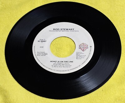 Rod Stewart - 45 RPM - Love Touch (Theme From Legal Eagles) - Wash, New Sleeve !