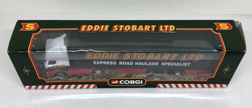 CORGI 59538 EDDIE STOBART LTD RENAULT CURTAINSIDE TRAILER - MINT BOXED - Picture 6 of 8