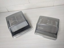 Vintage Lot Of 2 Rolodex Card File  S310C & S300C Rolodex With Cards Tabs 