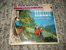 HEIDI - GAF VIEW MASTER PACKAGE- STILL SEALED, DATED 1958