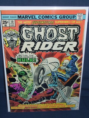 Ghost Rider #10 Marvel Comics 1974 With Bag and Board | eBay