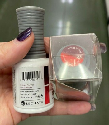 Choose  Mood Nail Lacquer / mood  Gel Polish LeChat  Sunset Beach Perfect Match