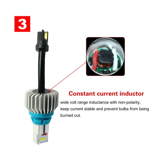 Alla Lighting LED White 3156 CANBUS Back Up Light|Brake Light|Cornering Light - Picture 8 of 12