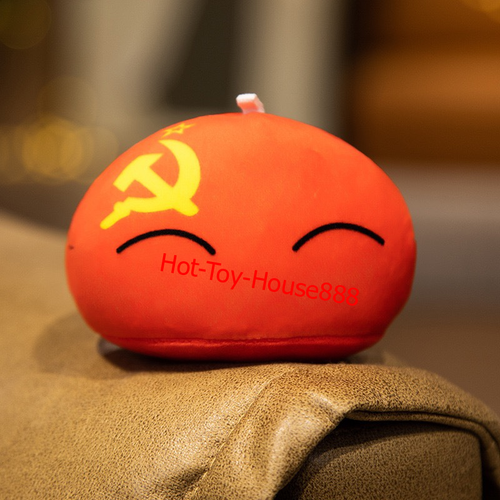 10cm Country Ball Plush Toys Polandball Pendant Country Balls Countryball Decor - Picture 59 of 74