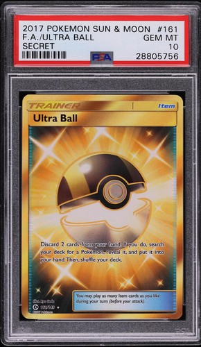 Ultra Ball graded PSA 10 for sale on eBay