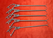 Laparoscopic Tenaculum Forceps 10mm Double Action Best Quality Instruments -5pc