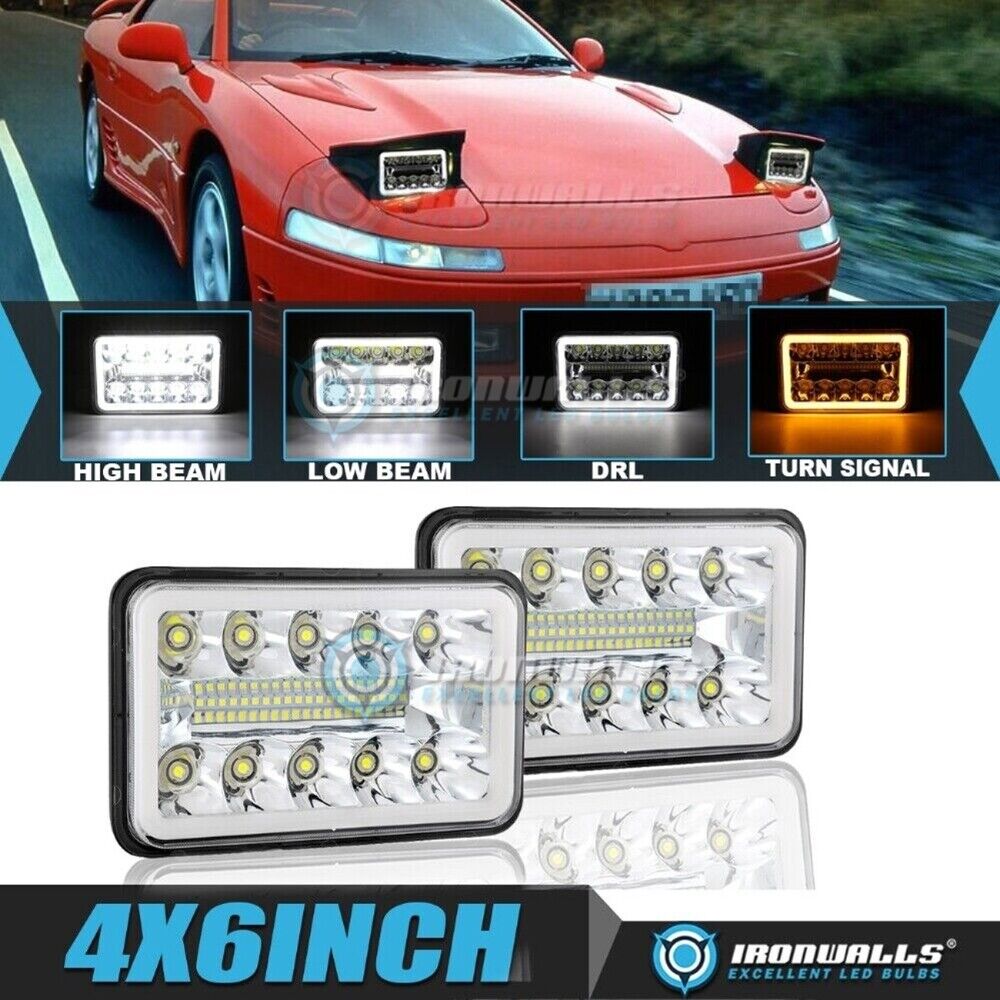 For 1992 Mitsubishi 3000GT Pair 4x6 For 1992 Mitsubishi 3000GT Pair 4x6