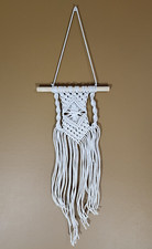 Macrame Wall Hanging Dreamcatcher D cor Handmade Bohemian H 36 x W 11 inch