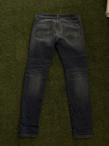 Talla 40- Jeans Amiri 100% Auténticos MX1 Parche Azul Rojo Envío Rápido - Imagen 12 de 22