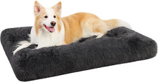 Dog Crate Bed Washable Dog Beds for Large Dogs Deluxe Plush Fluffy Comfy Thick K