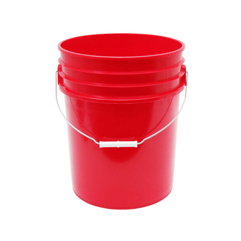 Blue Dragon 5 Gallon Heavy Duty Round Bucket - Red