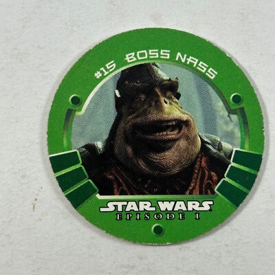 POG Boss Nass #15 Lucasfilm Star Wars Episode 1 Defeat the Dark Side & Win Game