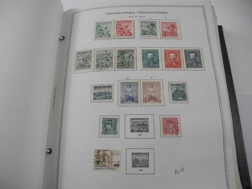 pavstamps CZECHOSLOVAKIA, Excellent Stamp Collection hinged in a Minkus Specialt - Imagen 24 de 24