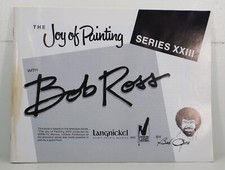 The Joy of Painting Series XXIII With Bob Ross Painting Manual Book Only