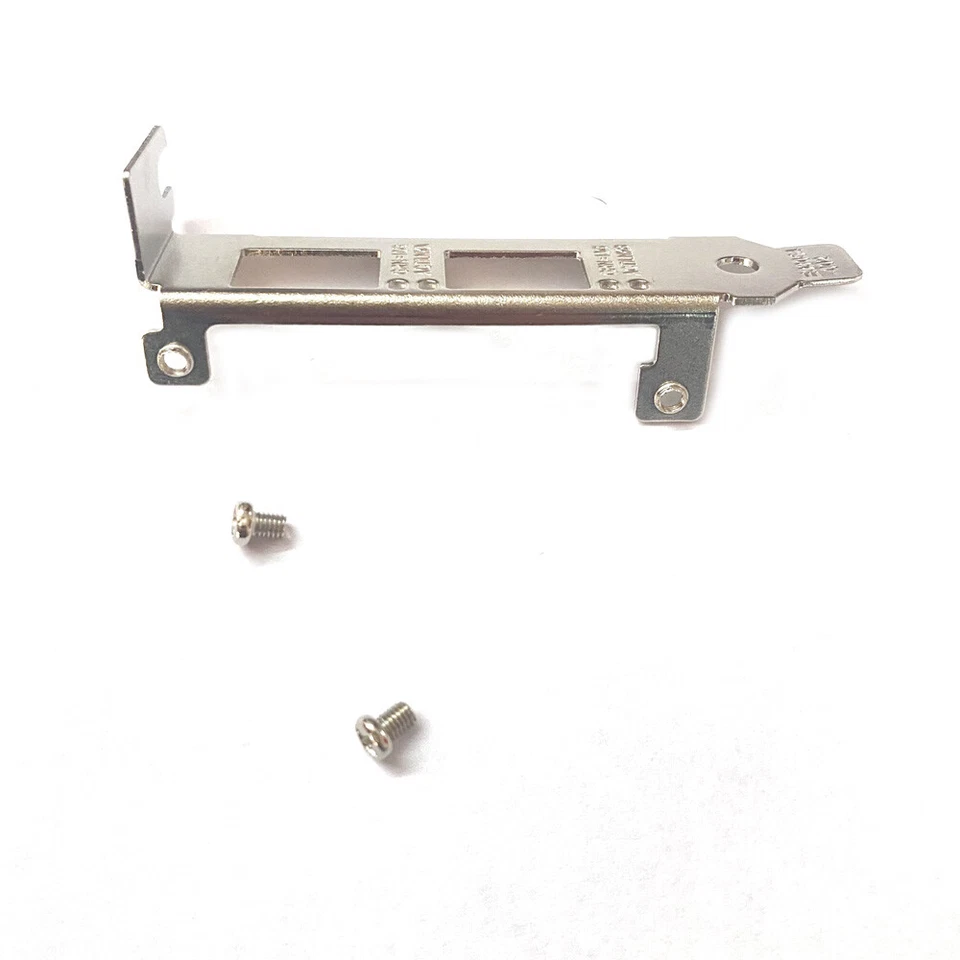 Low profile bezel bracket for Fujitsu D2755-A11 GS3 82599E UFT-0090 SFP+ NIC - Image 4 of 4
