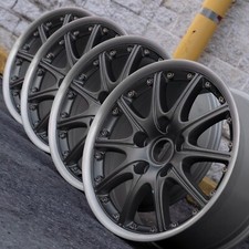 Porsche 996 911 Carrera 18 Inch Rim Oem 1999-2004 Sport Design Bbs Wheel Set