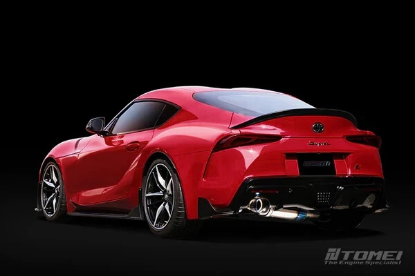 Silenciador completo de titanio Tomei Expreme Ti tipo R Toyota GR MKV Supra A90/A91 Foto 4 de 4