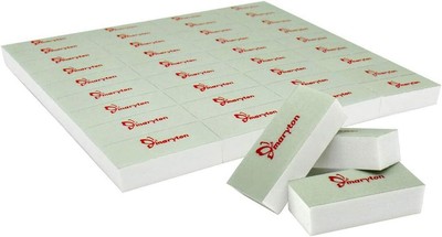 Mini Nail Buffer Blocks, Disposable Nail Shine Buffers Kit - Green Side for Buff
