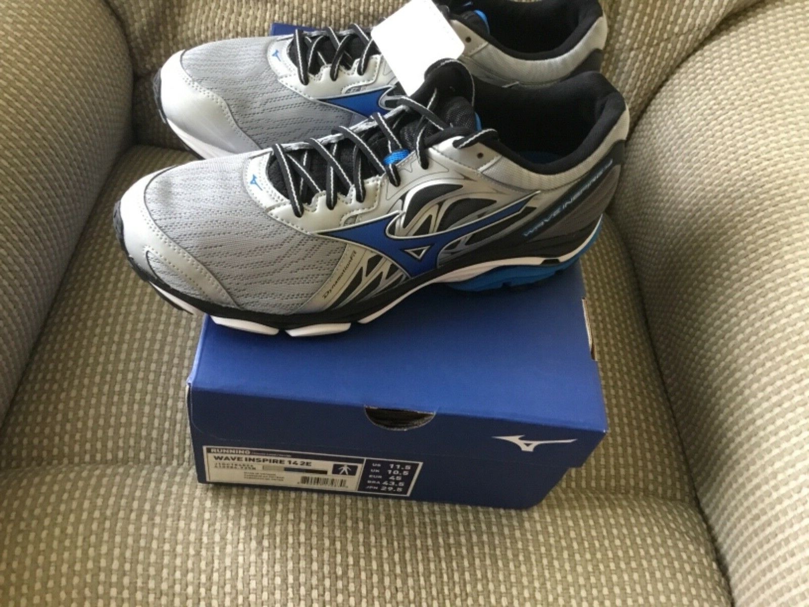 Men’s Mizuno Wave Inspire 14 Sz 11.5 Width 2E Preowned Men’s Mizuno Wave Inspire 14 Sz 11.5 Width 2E Preowned