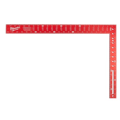 Milwaukee MLSQ024 16'' x 24'' High Vis Laser Marking Aluminum Framing Square