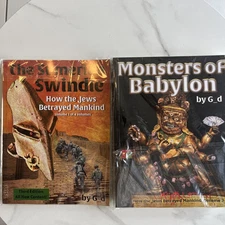 Volume 1&2, Monsters of Babylon,the Sumerian Swindle,by Gregory Delaney,Reprint.