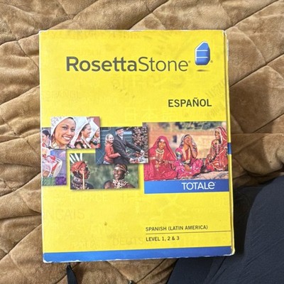 Rosetta Stone Spanish (Latin America) Levels 1-3 Language Course CD for Windows