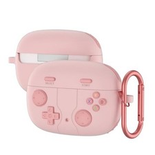 Silicone Case Compatible with JBL Vibe 200TWS/Vibe Beam with Keychain, Pink
