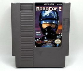 Robocop 2 ( Nintendo NES 1991 ) Authentic Tested Game + Original Box - No Manual