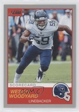2019 Score Scorecard Wesley Woodyard #76 0t2