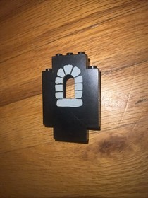 LEGO 1980s / 1990s Black Panel 2 x 5 x 6 Wall Stones 4444p04 For Set 6085 / 6086