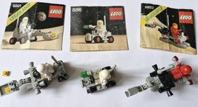 LEGO Space Space Digger Set 6822 6821 886 Space 100% Complete