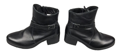 TcX X-Boulevard Waterproof Motorcycle Leather Boots Women Sz 8 Black
