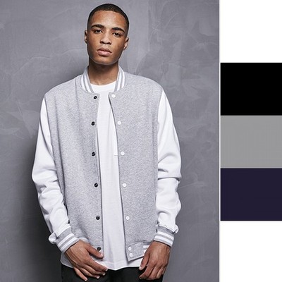 Build Your Brand Basic Basic College Jacket BB004 Herren Sweatjacke NEU