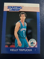 Kelly Tripucka Hornets 1988 SLU Starting Line Up One on One *DARK* BACK SCARCE