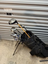 Set Of Golf Clubs Driver Irons Putter Golf Bag With A Stand Right Handed