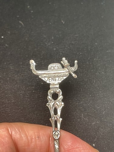 Venezia Silver 800 Vintage Souvenir Spoon Collectible - Picture 3 of 15