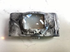 Vintage Arrow-View 35mm Slide Viewer Black White Marbled Finish Adjustable